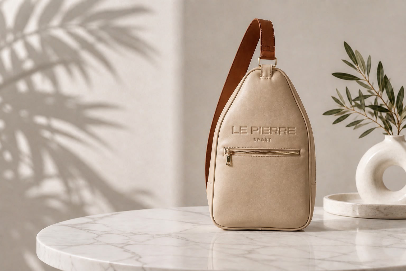 Le Pierre Sport bag styled for court and city movement