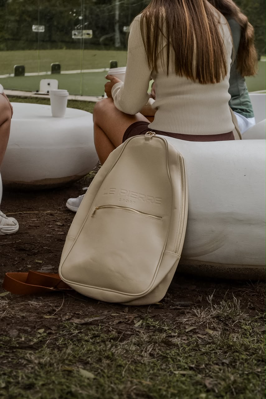 Le Pierre Sport bags worn courtside