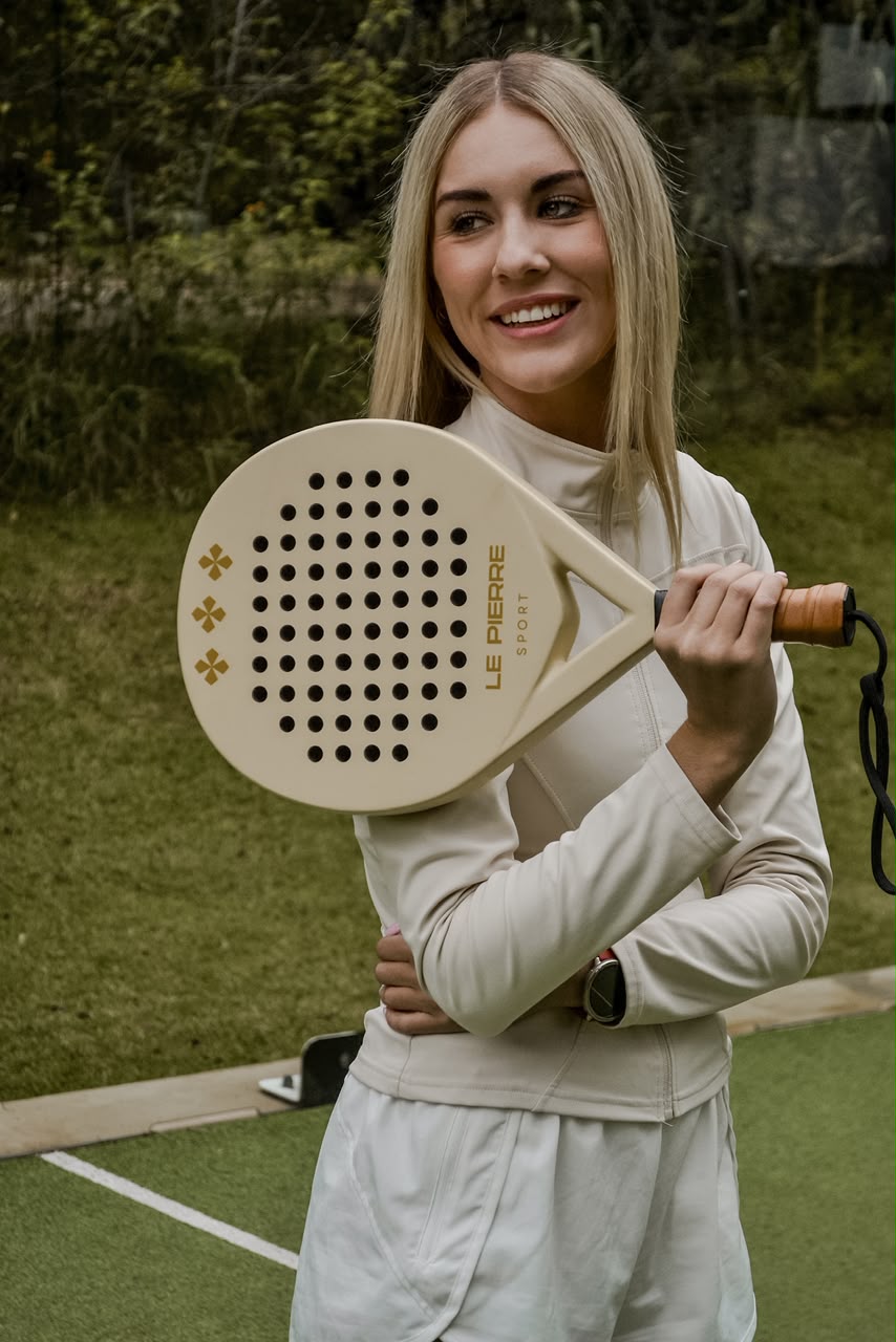 Le Pierre Sport racket lifestyle detail